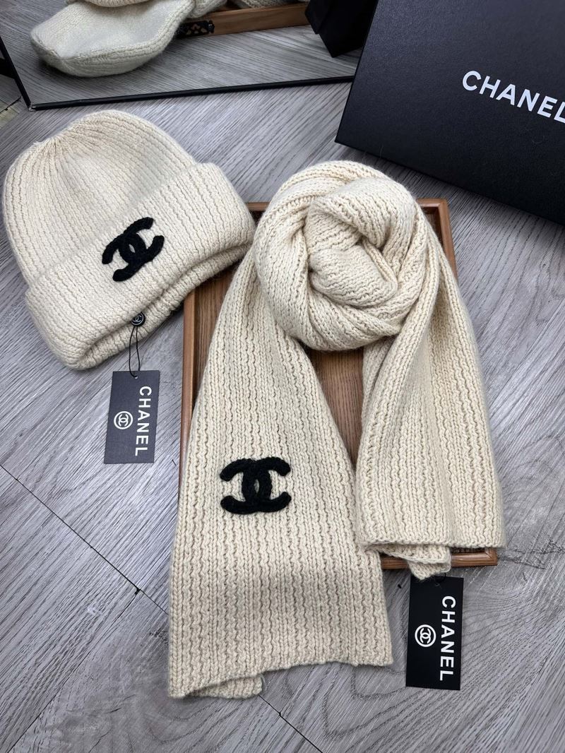 Chanel Caps Scarfs